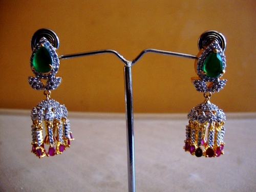 Antique earrings By SHRI AMBIKA UDYOG