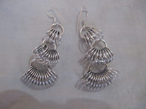 Silver Earring - Sterling Silver Material, Dainty Design, Elegant Look, Perfect for Everyday Wear