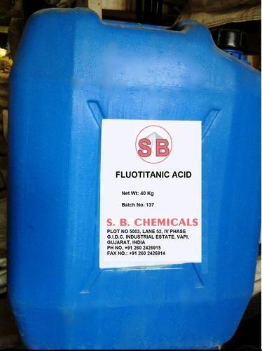 Fluotitanic Acid (Hexafluorotitanic Acid) Cas No: 12021-95-3