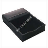 Leather Econoline Bonded Leather 4x6 Memo Holder - Leather Material, 4x6 Size, Rich Brown Color | Variety Of Shapes, Sizes, And Vibrant Colors