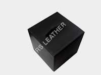 Black Millennium Leatherette Tissue Box Cover - Leather Material,  High-quality Brown Finish | Long-lasting Durability, Elegant Design