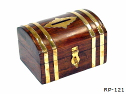 Wooden Money Box Chest