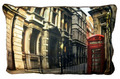 Telephone Booth Image Print Cushion 