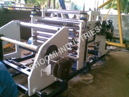 Blue & White Aluminium Foil Coating Machine