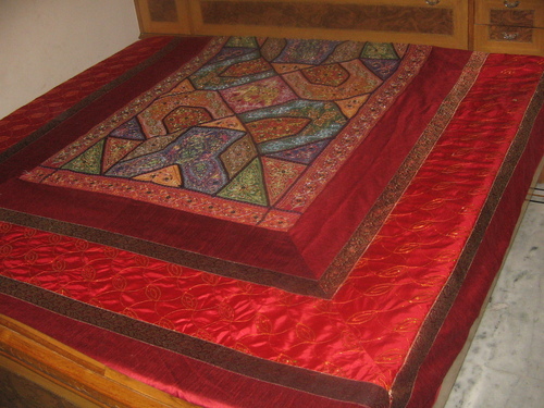 Silk Printed Bed Sheet