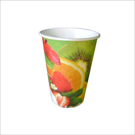Printed Paper Juice Cup