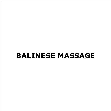 Balinese Massage