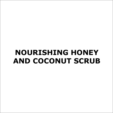 Nourishing Honey Coconut Scrub
