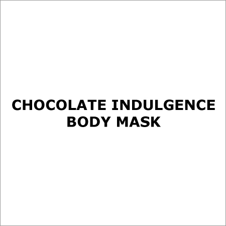 Chocolate Indulgence Body Mask