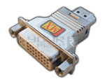 HDMI 19 PIN Male to DVI 24+5 Female Connector