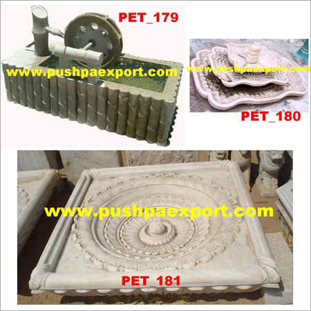 Garden Marble Stone Fountain Garden Marble Stone Fountain