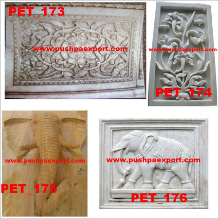 Marble Stone Carved Wall Panel Marble Stone Carved Wall Panel