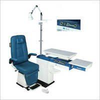 Ophthalmic Refraction Unit - Chair Height 560/760 Mm, Table Size 32 X 16 Inches | Ergonomic Design, Advanced Technology, Centralized Controls, 180â° Rotation, Efficient Workflow