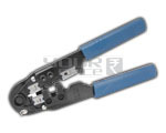 Modular Crimping Tool (Cuts Strips & Crimps 8P 8C / RJ-45 Connector).