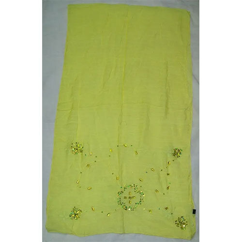 Viscose Embroidered Scarves - Material: Cotton