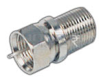 'F' Plug to 'F' Socket Connector (Mini)