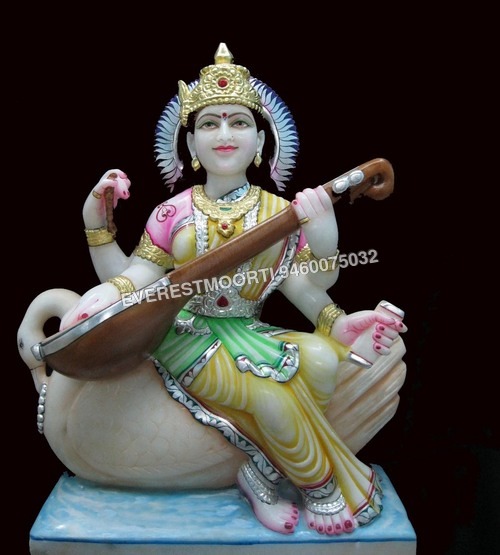 Marble Saraswati maa