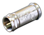 'F' Plug to RF Socket Connector (Pin Gold Plated)