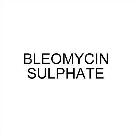 Bleomycin Sulfate By AADITYA PHARMACHEM