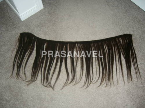 Double Fold Indian Machine Weft Hair