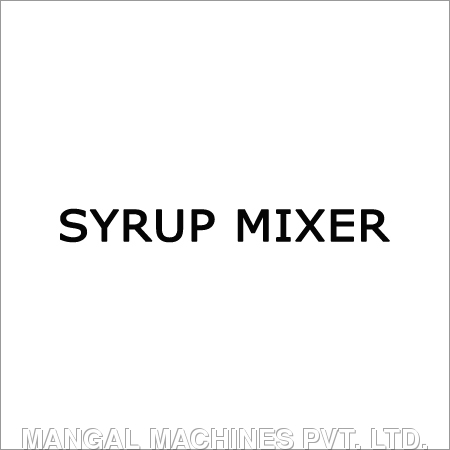 Syrup Mixer