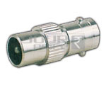 RF Plug to BNC Socket Connector