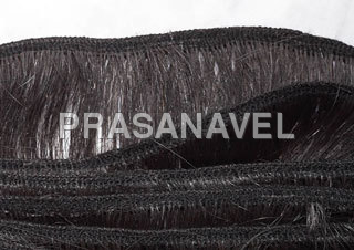 Machine Weft Indian Hair with Glue