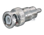 BNC Plug to RCA Plug Connector