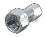 5/8" Socket to 'F' Connector Reducer