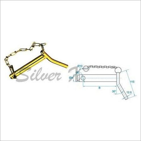 BENT HANDLE HITCH PIN
