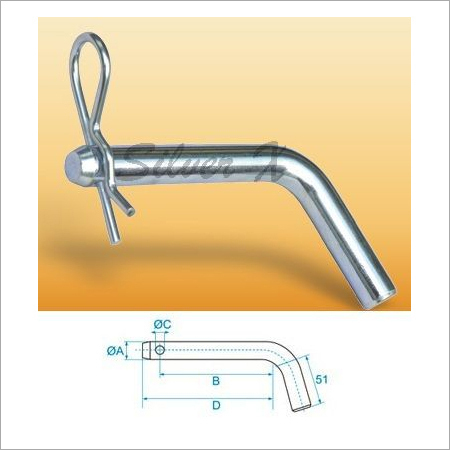BENT TYPE HITCH PIN
