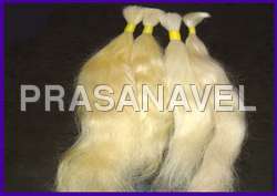 Natural Pure White Human Hair