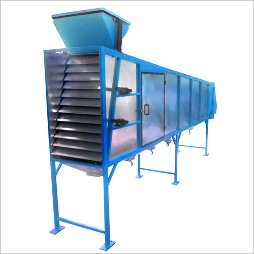 Blue Winnower Machine