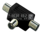 VCR to 2 TV 2 FE to 1 MA Moulded Coupler