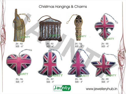 क्रिसमस हैंगिंग और आकर्षण