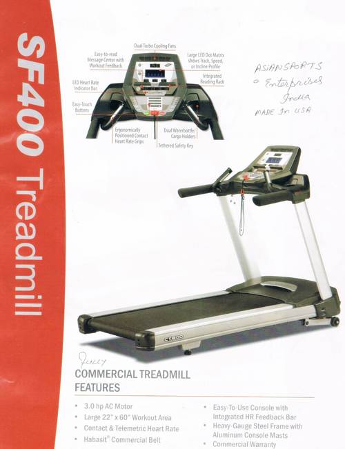 Treadmill (Made in USA) (Cardio)