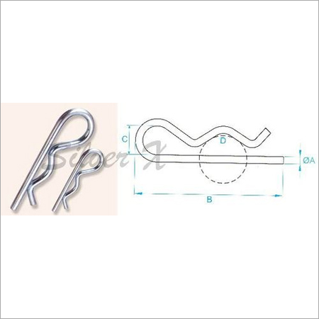 HAIR PIN / GRIP CLIP - SINGLE SPIRE