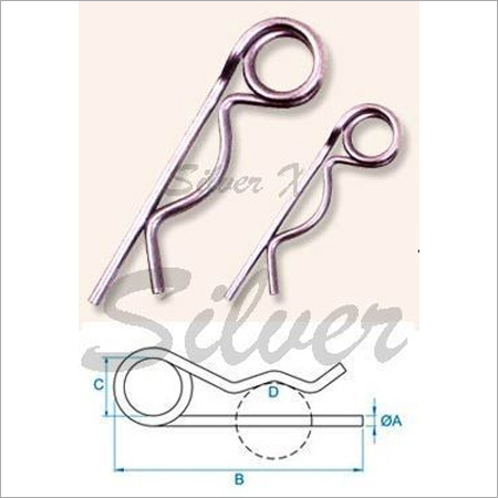 HAIR PIN / GRIP CLIP - DOUBLE SPIRE