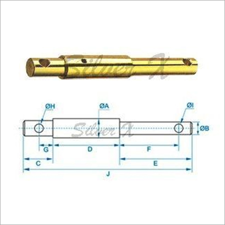 DOUBLE IMPLEMENT MOUNTING PIN