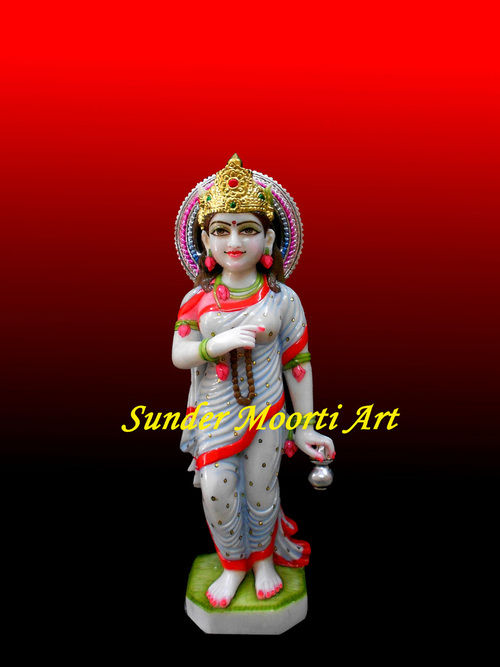 Marble Brahmacharini Maa Statue