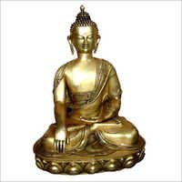 Brass Buddha Sculpture