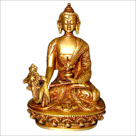 Shakyamuni Brass Buddha Statue