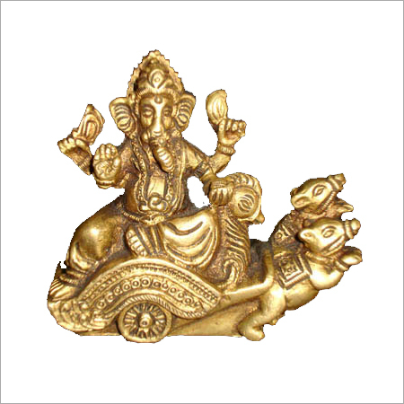 God Lord Ganesh in Chariot