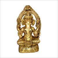 Ganesha Seated on Chowki