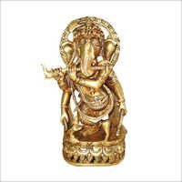 Carved Ganesha Sculpture