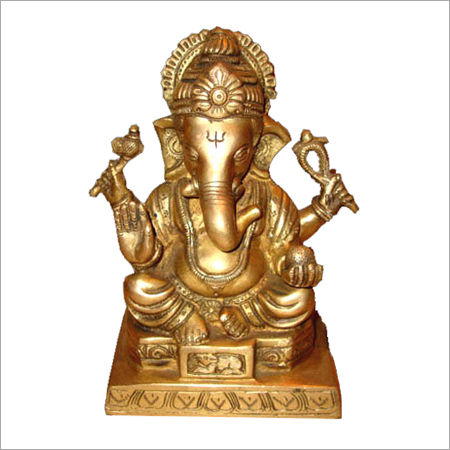 Brass Ganesh Idols