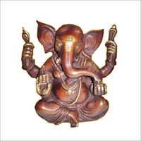 Copper Ganesha Moorti