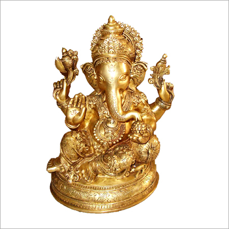 Ganesh Seated on Lotus