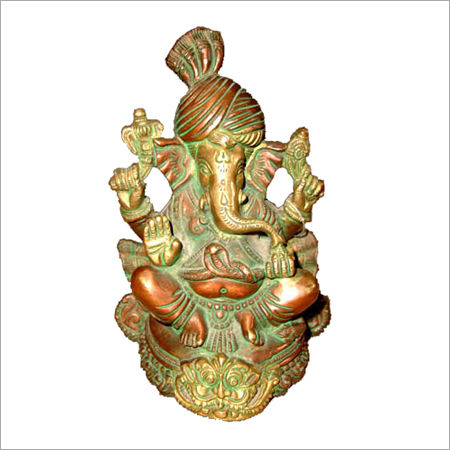 Copper Ganpati Idols