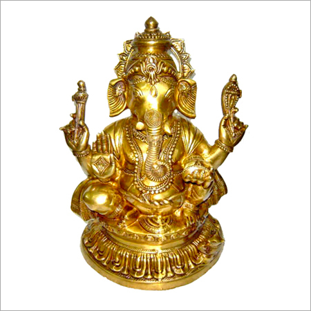 Shining God Ganesh Statues
